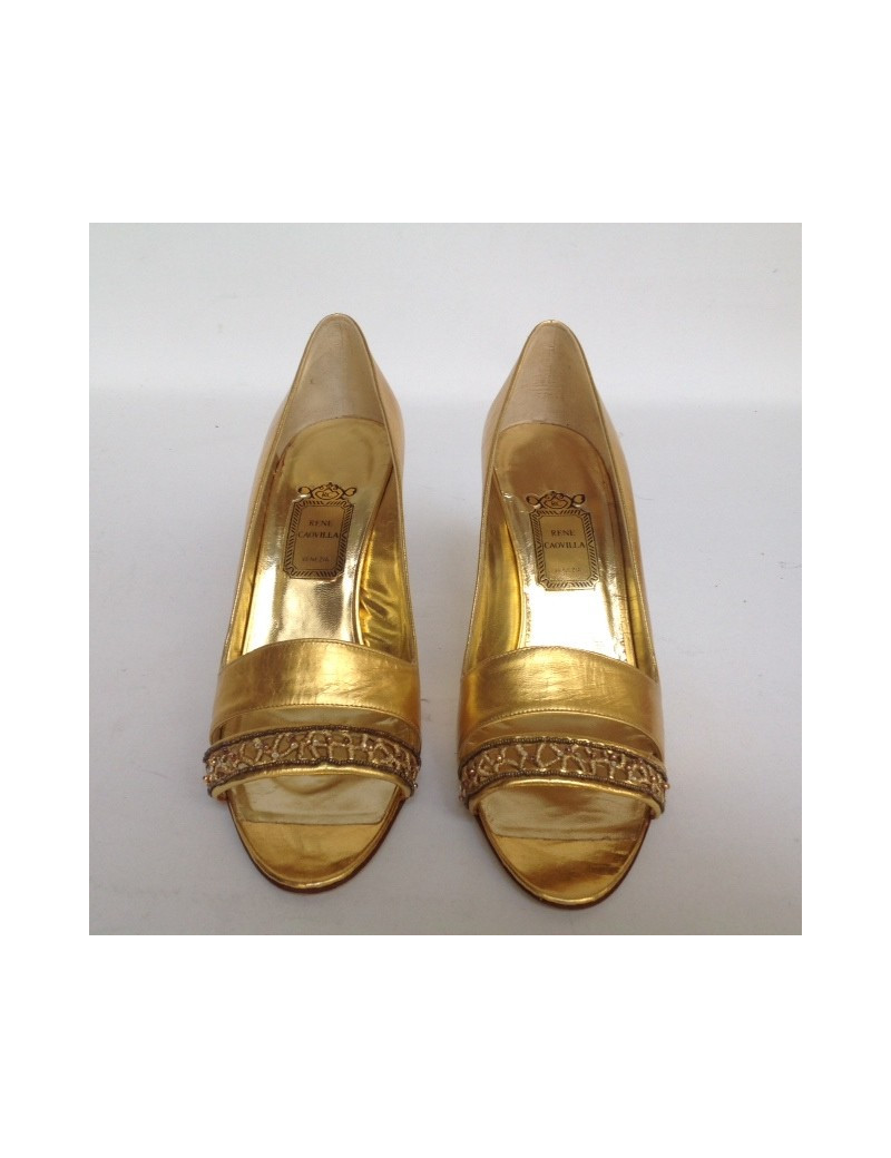 Escarpins CAOVILLA dorée T40 (8.5)