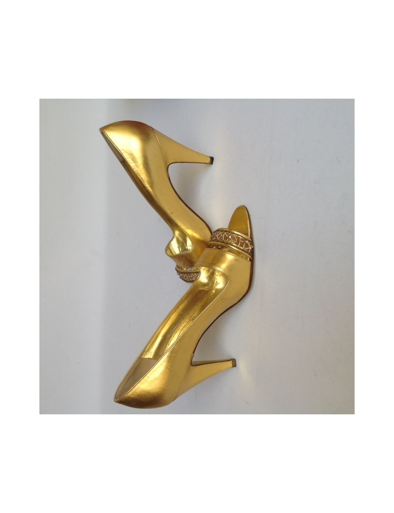 Escarpins CAOVILLA dorée T40 (8.5)