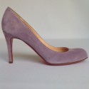 Pumps 'Cleavage' LOUBOUTIN T37, 5 purple suede