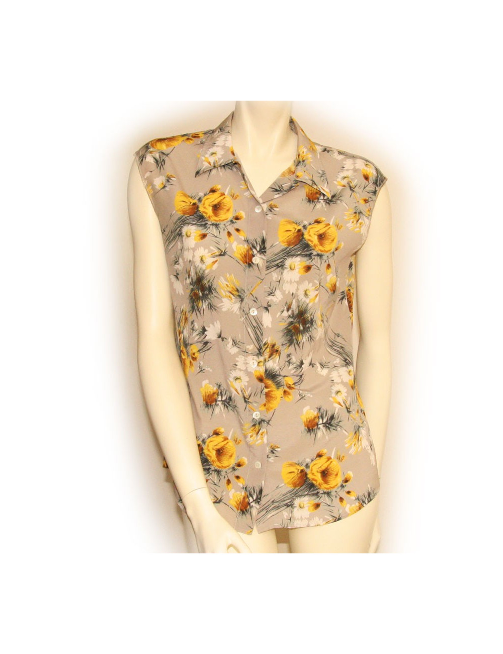 Chemisier  DOLCE & GABBANA T 42 motifs floraux