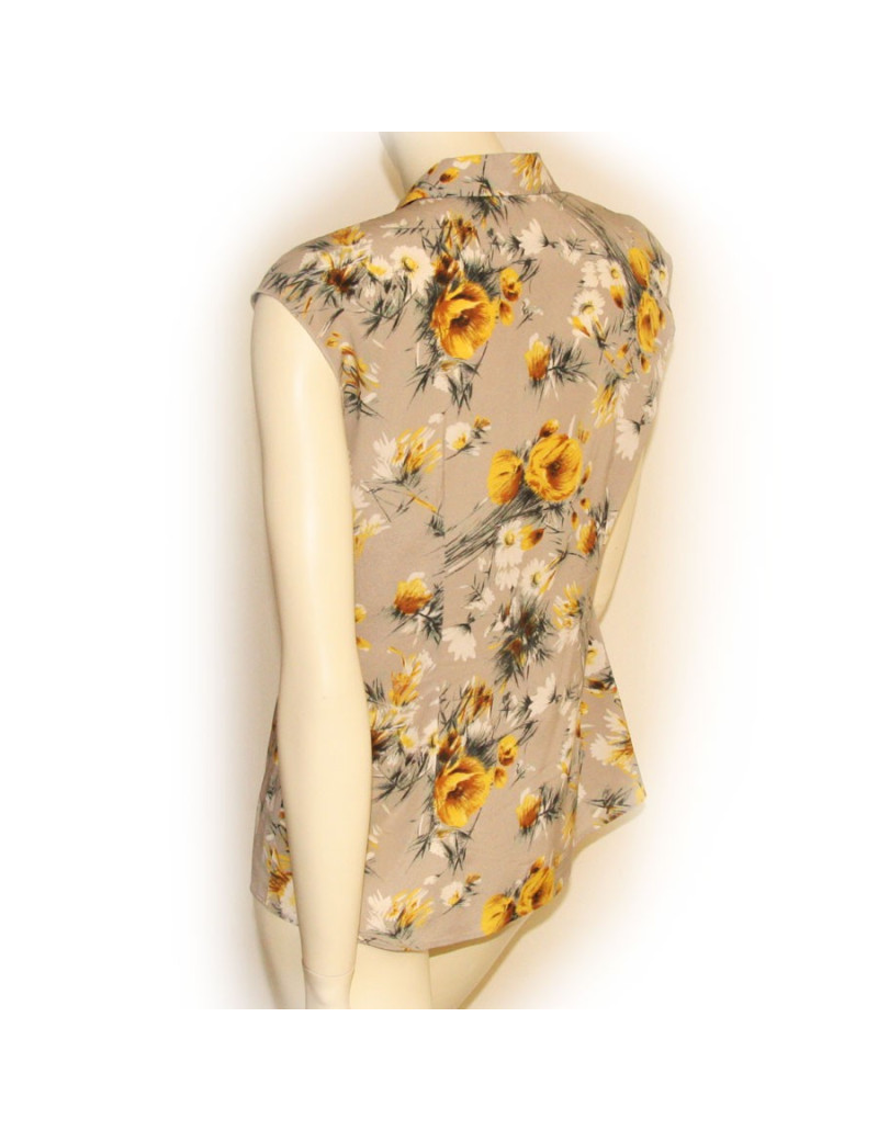 Chemisier  DOLCE & GABBANA T 42 motifs floraux