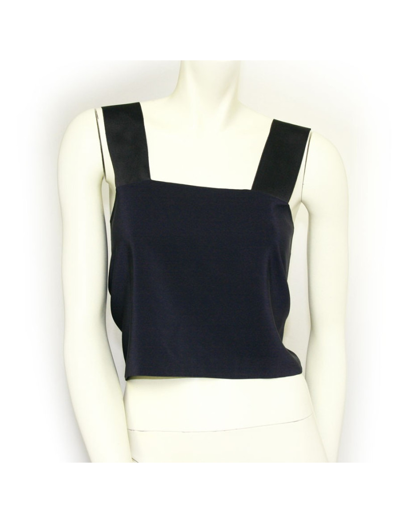 Haut CHANEL bleu marine