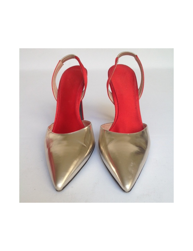 Escarpins argenté GIAMBATTISTA VALLI T38