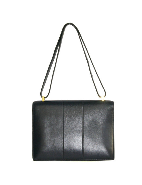 Sac HERMES bleu marine