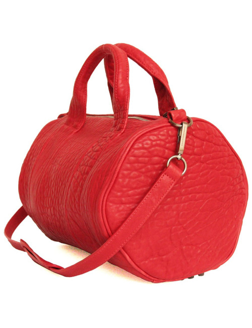 Sac ALEXANDER WANG taurillon rouge