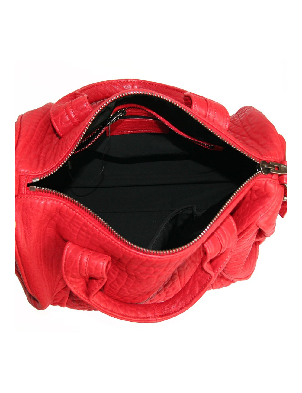 Sac ALEXANDER WANG taurillon rouge