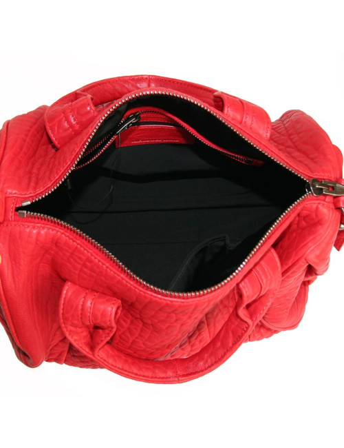 Sac ALEXANDER WANG taurillon rouge