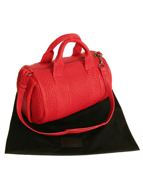 Sac ALEXANDER WANG taurillon rouge