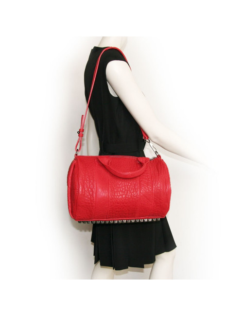 Sac ALEXANDER WANG taurillon rouge