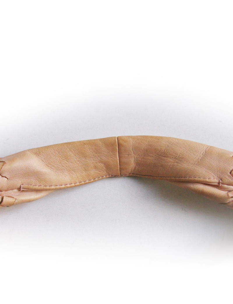 sac BOTTEGA VENETA tressé rose