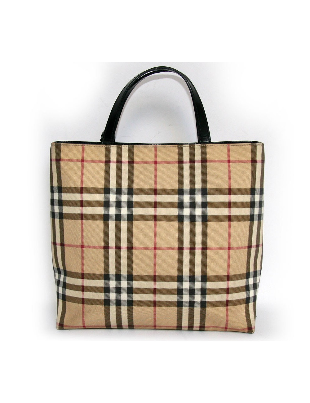 Sac tartan toile enduite BURBERRY