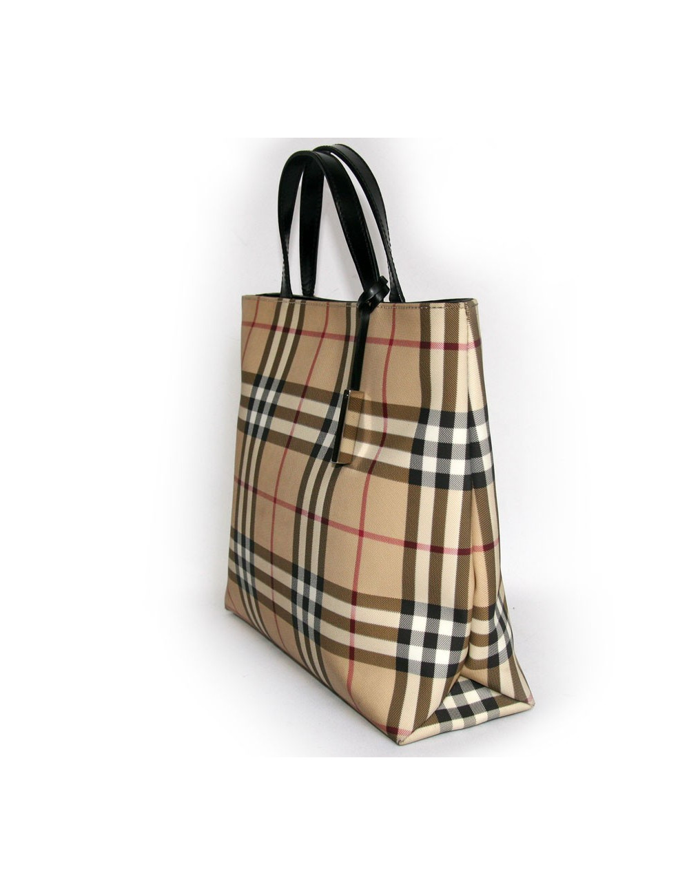 Sac tartan toile enduite BURBERRY