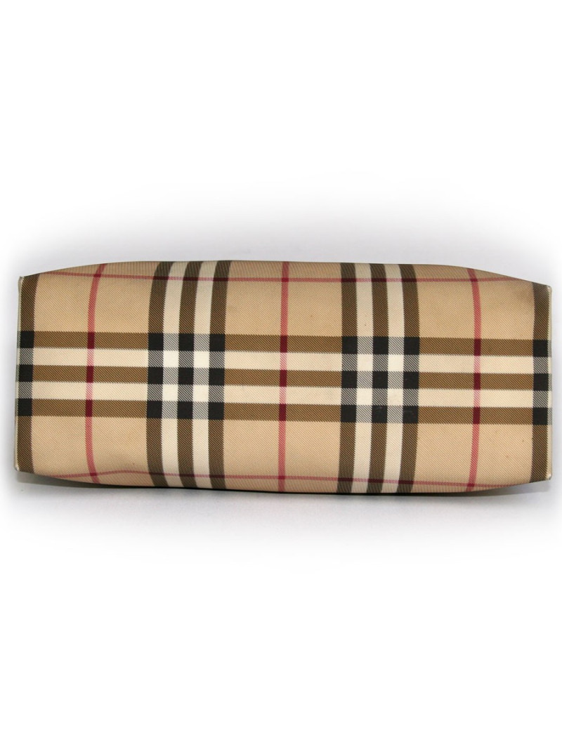 Sac tartan toile enduite BURBERRY