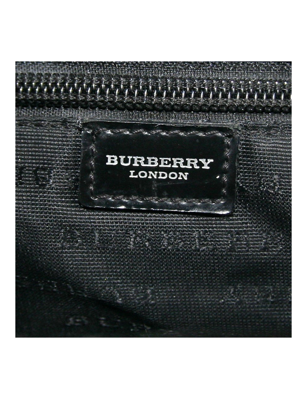 Sac tartan toile enduite BURBERRY