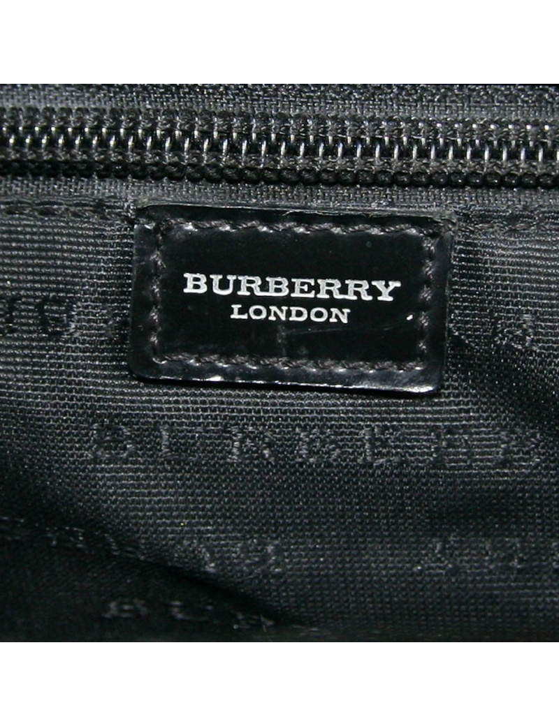 Sac tartan toile enduite BURBERRY