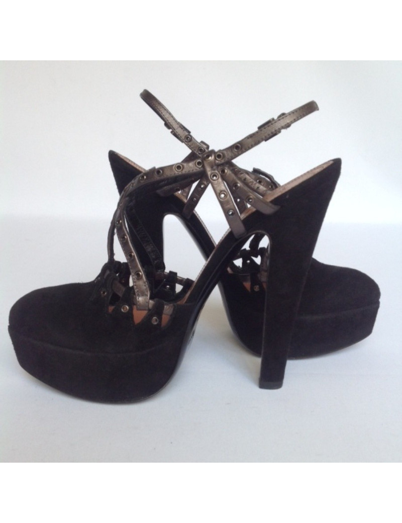 Sandales hautes ALAIA T39 