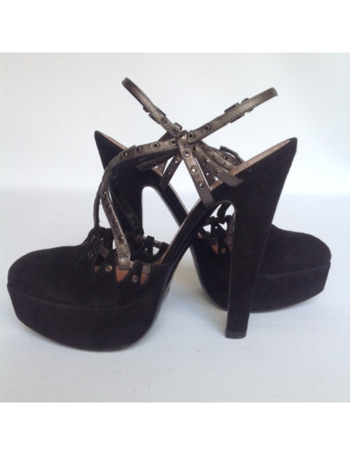 Sandales hautes ALAIA T39 