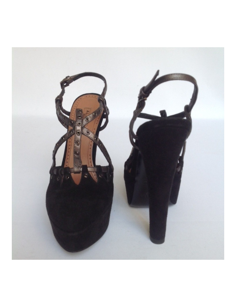 Sandales hautes ALAIA T39 