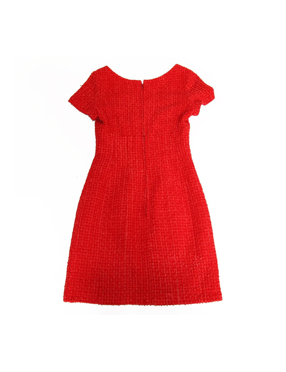 Robe orange Chanel T36