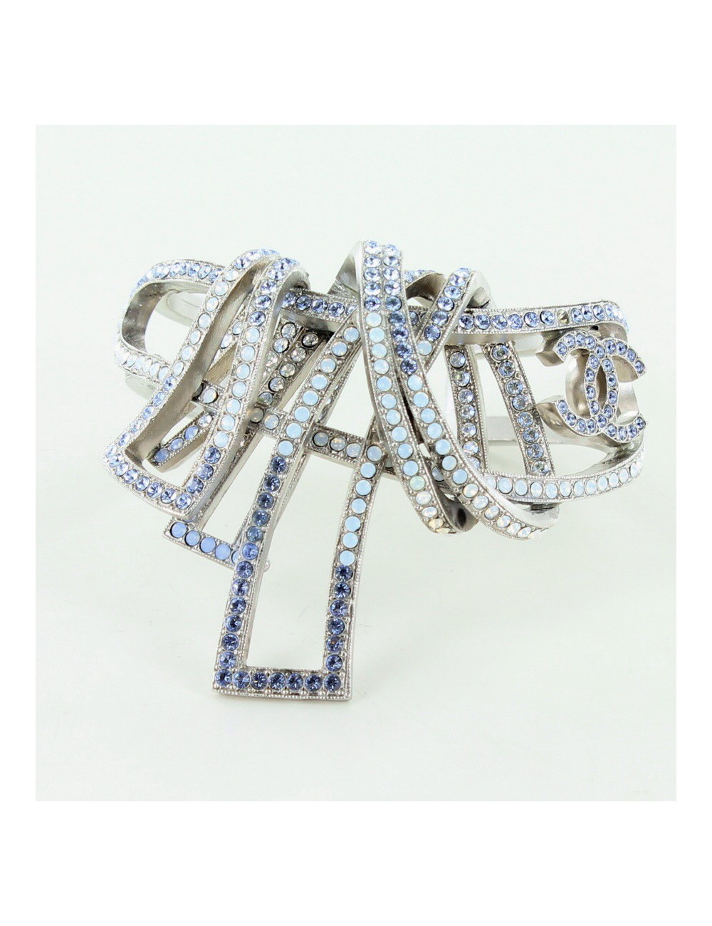 bracelet CHANEL brillants bleus