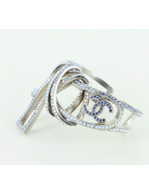 bracelet CHANEL brillants bleus