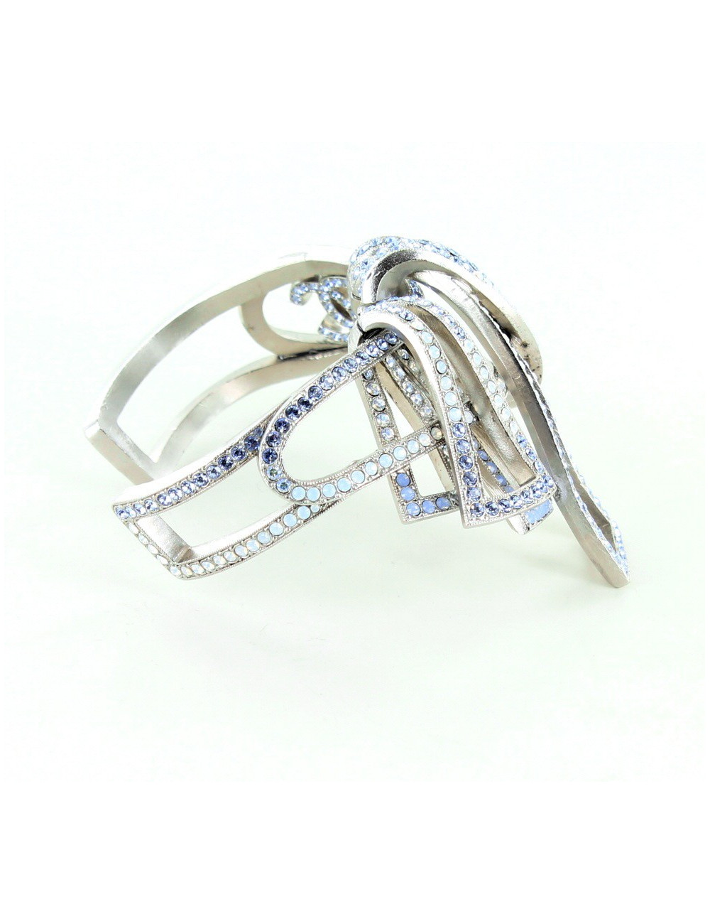 bracelet CHANEL brillants bleus