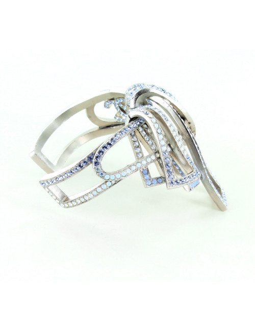 bracelet CHANEL brillants bleus