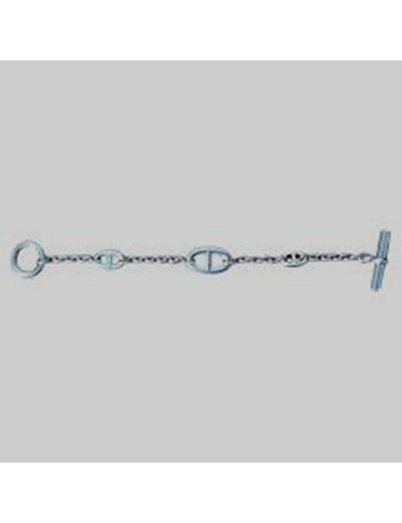 bracelet HERMES farandole argent massif