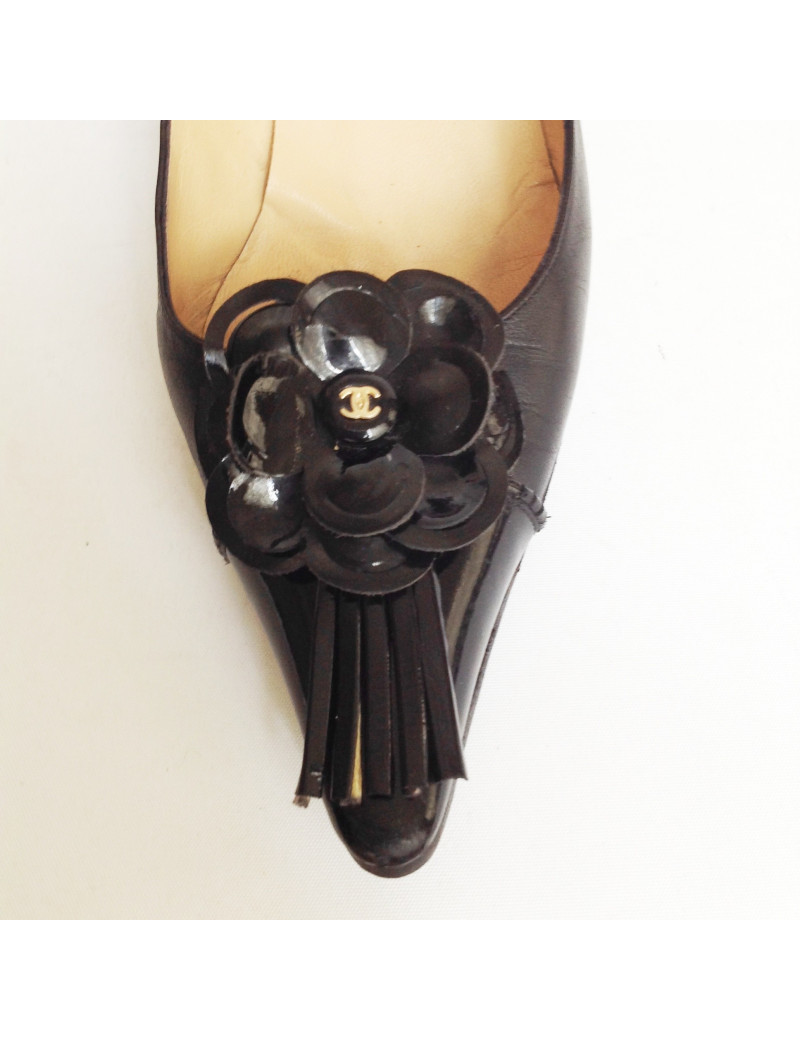 Escarpins CHANEL noir T 36.5