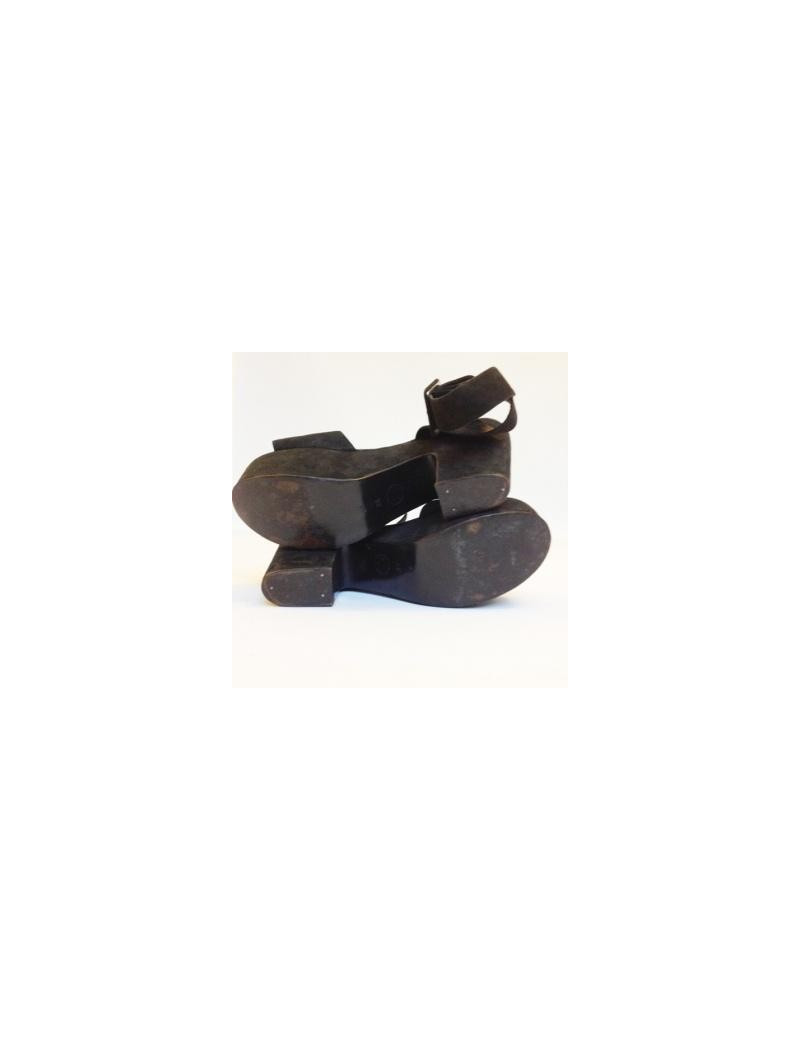 compensées noir CHANEL T 37