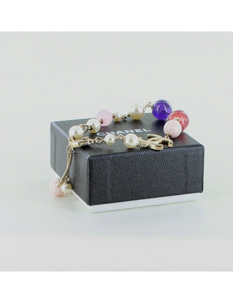 bracelet Chanel en perles 