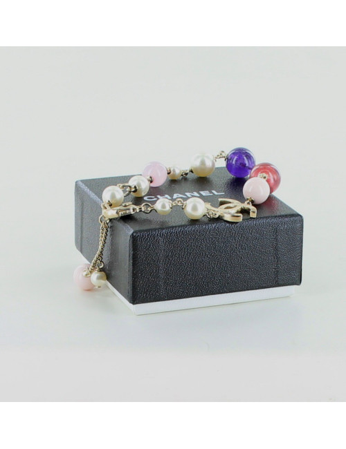 bracelet Chanel en perles 