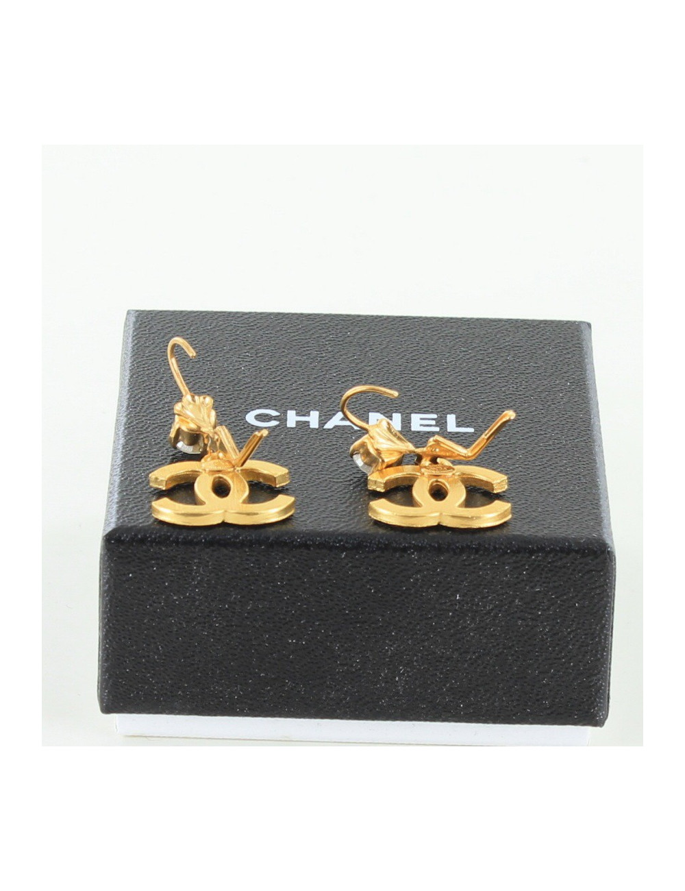 clous d'oreille CHANEL double C
