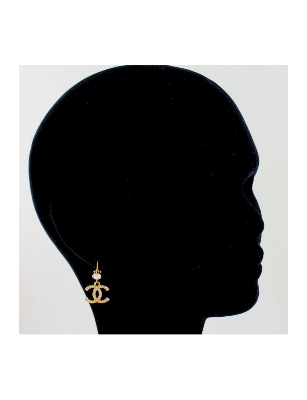 clous d'oreille CHANEL double C