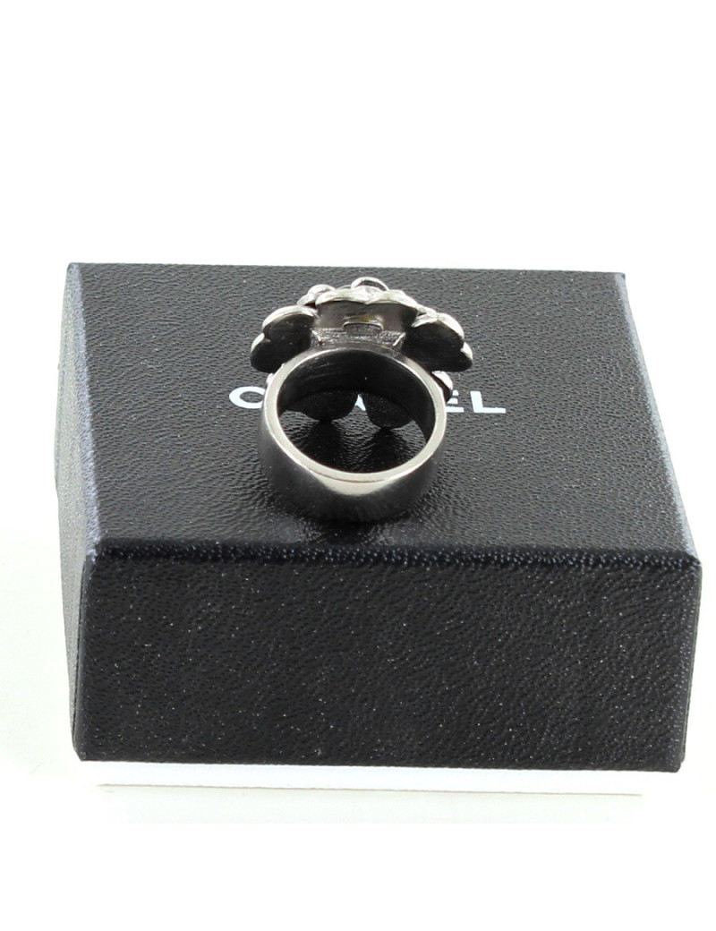 bague CHANEL  t 54 camélia noire 