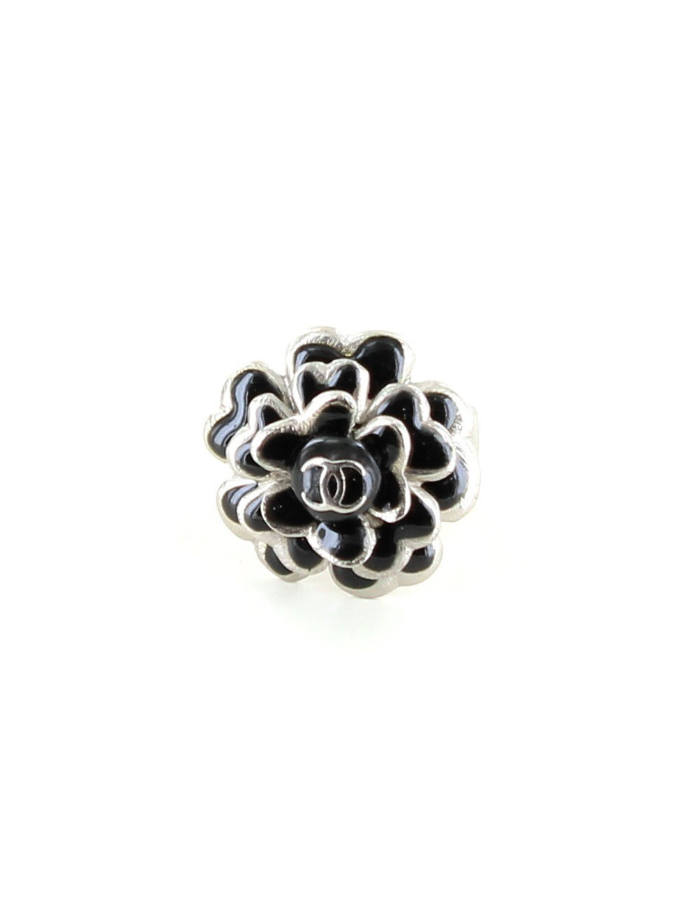 bague CHANEL  t 54 camélia noire 