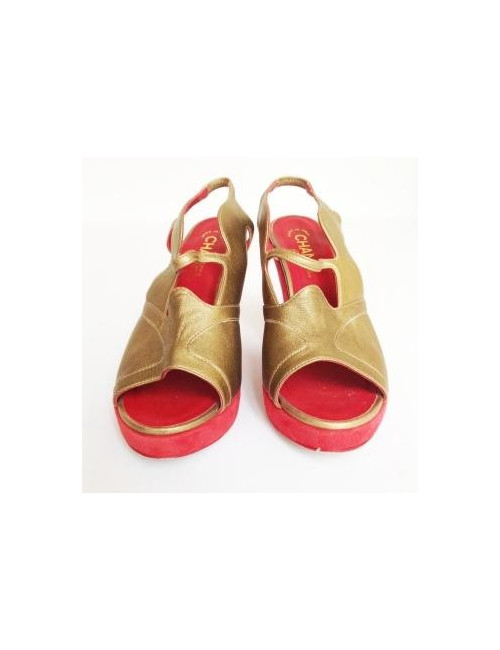 Escarpins CHANEL bicolore T 38