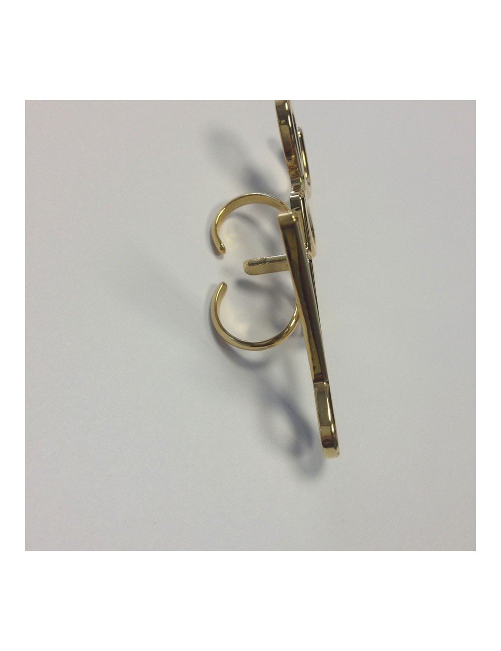 Bague Iconic Love LANVIN pour deux doigts