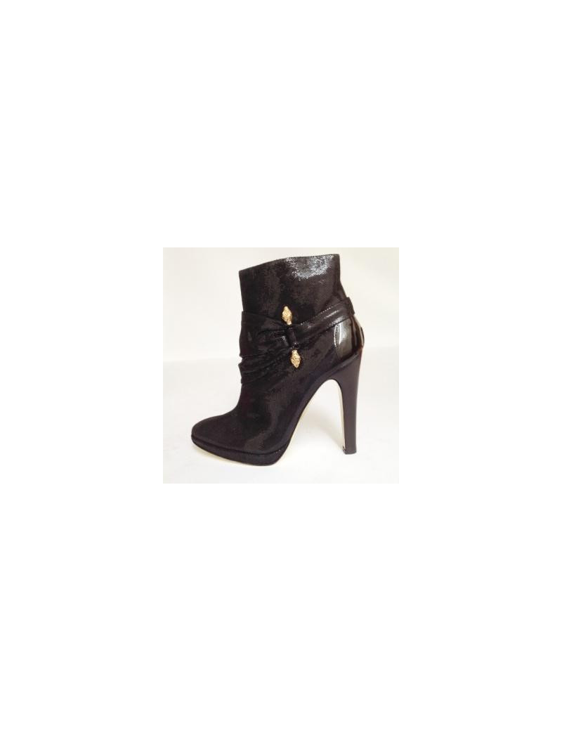 Boots ROBERTO CAVALLI T 40 noires