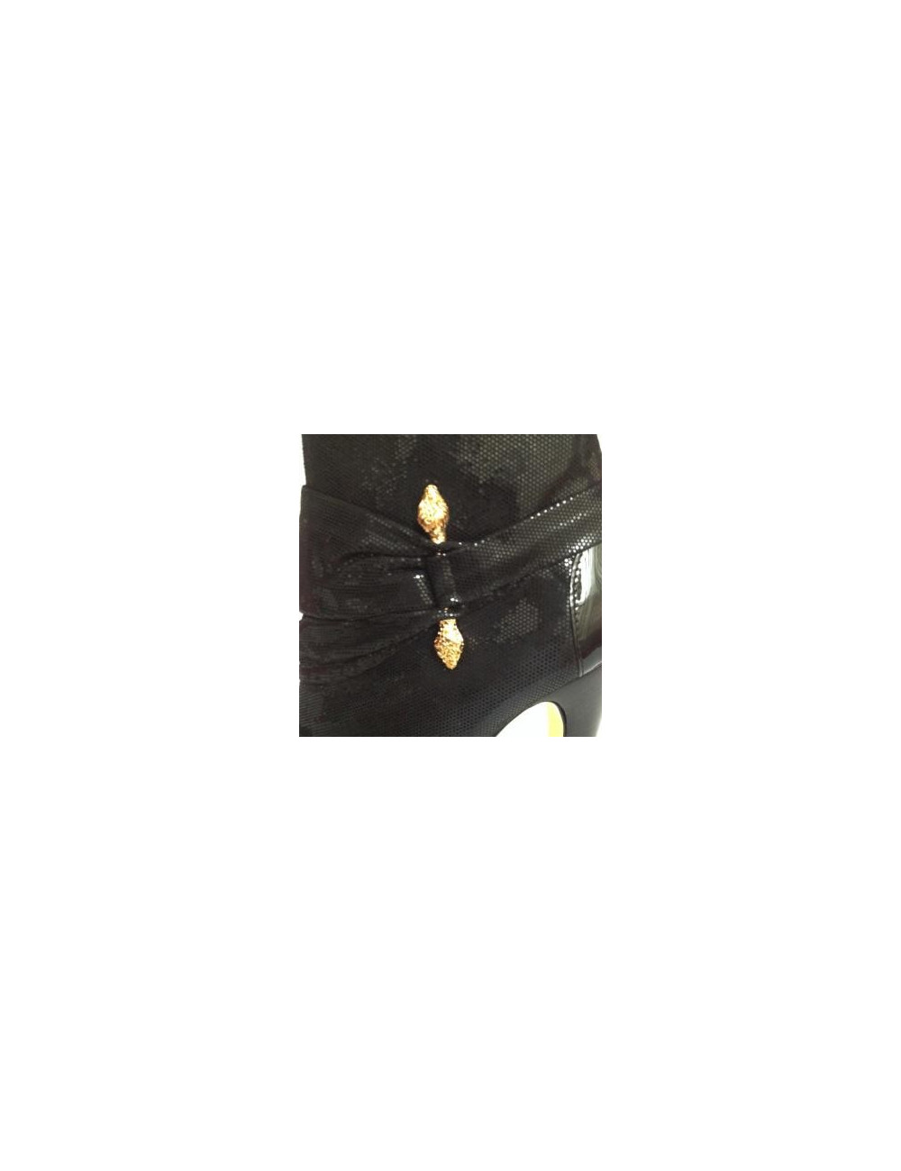 Boots ROBERTO CAVALLI T 40 noires