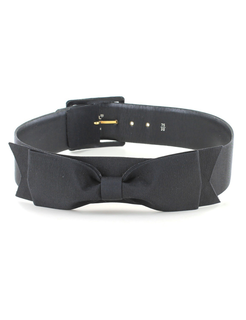 ceinture CHANEL  90 ' vintage noire