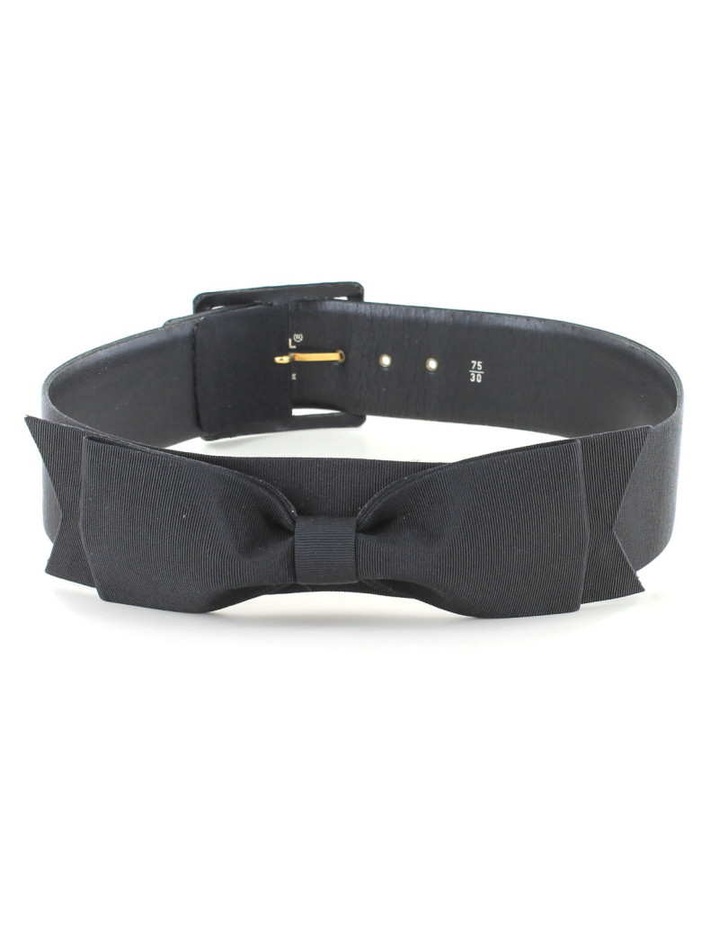 ceinture CHANEL  90 ' vintage noire