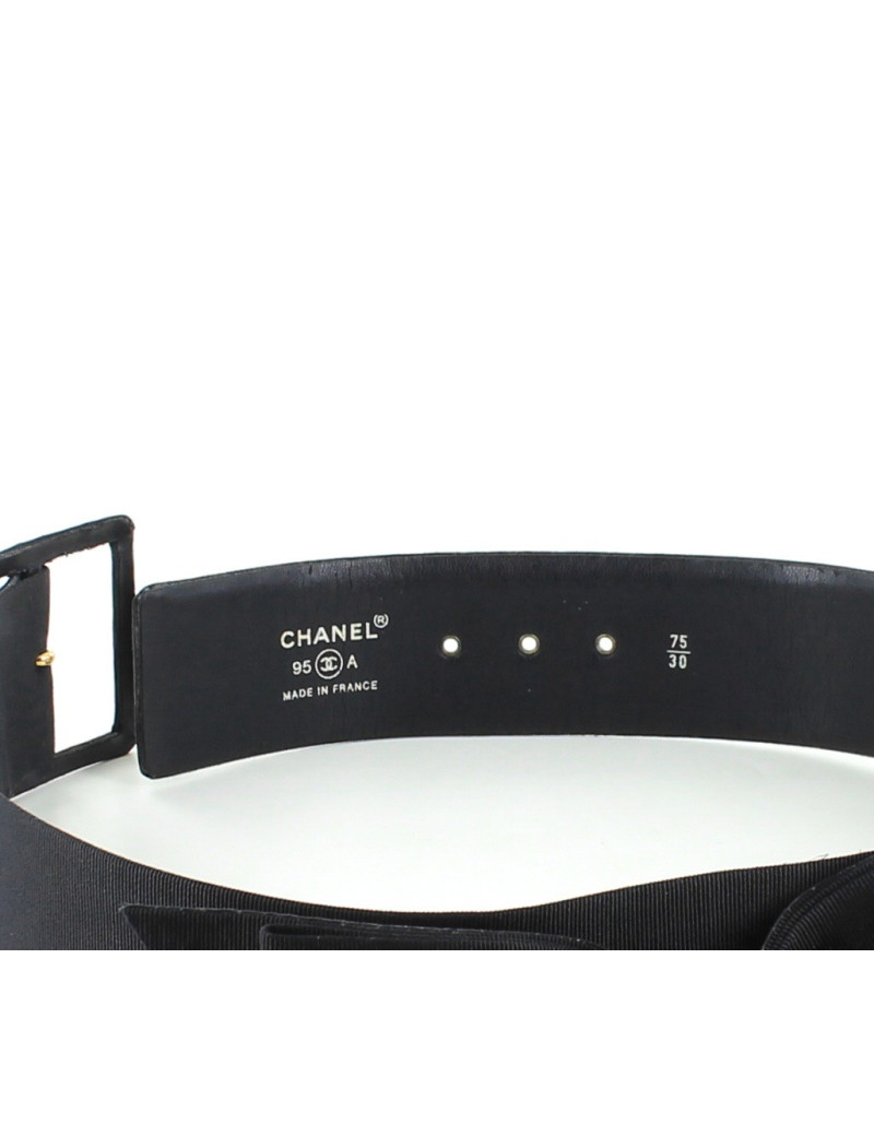 ceinture CHANEL  90 ' vintage noire