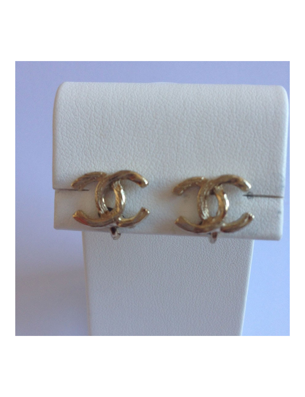 Clips CC dorés CHANEL