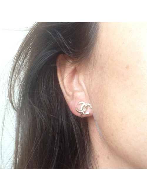 Clips CC dorés CHANEL