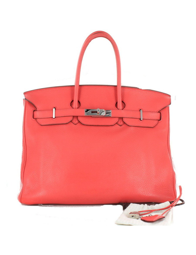 Birkin 35 HERMES jaipur taurillon clémence 