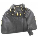 Muse YVES SAINT LAURENT black leather bag