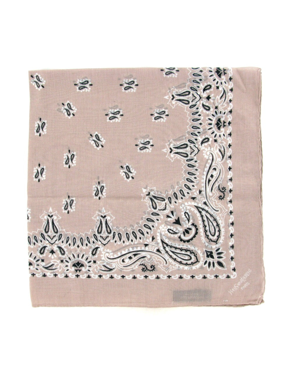 Foulard façon bandana YVES SAINT LAURENT