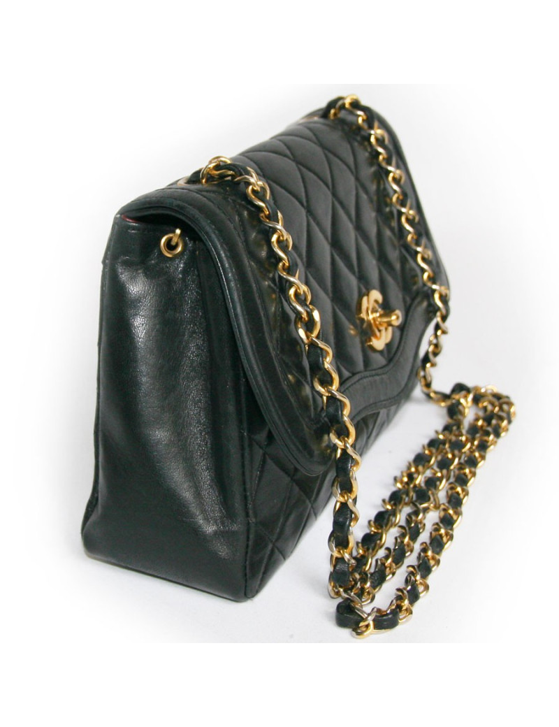 Sac CHANEL matelassé noir 