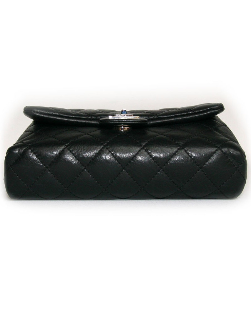 ceinture pochette CHANEL matelassée noire